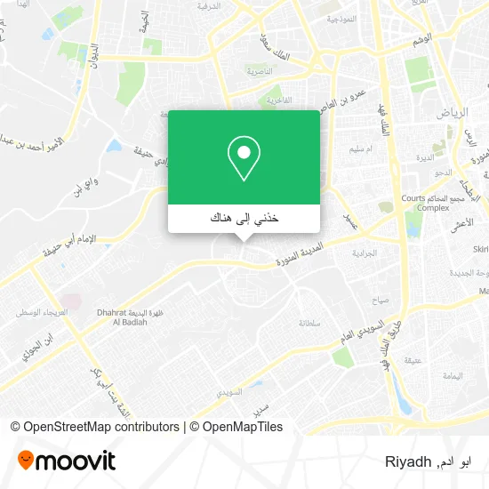 خريطة ابو ادم