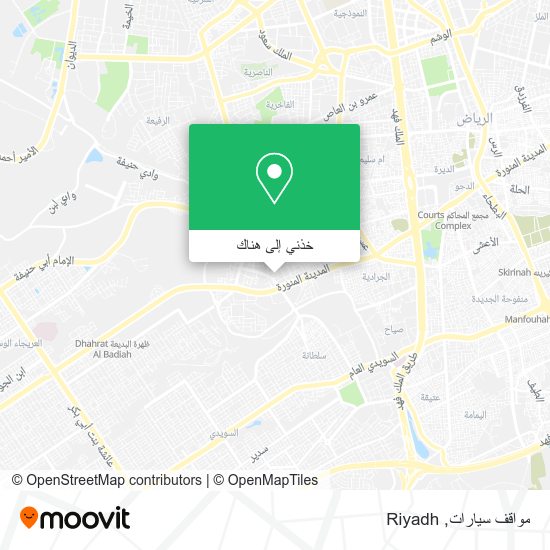 خريطة مواقف سيارات