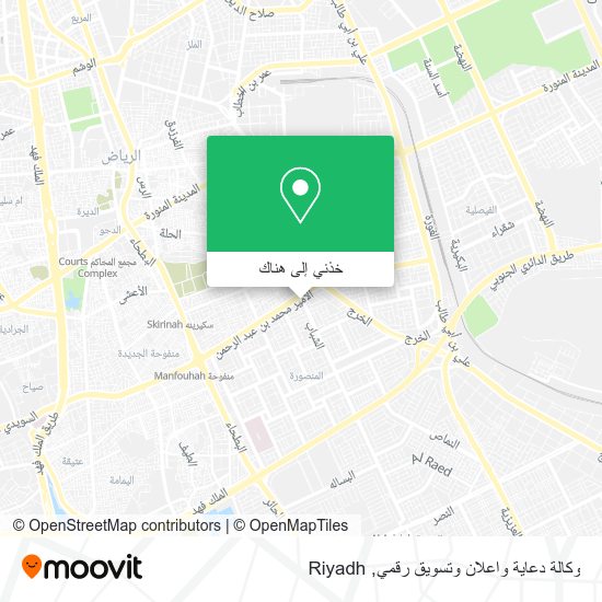 خريطة وكالة دعاية واعلان وتسويق رقمي