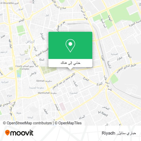خريطة حباري ستايل