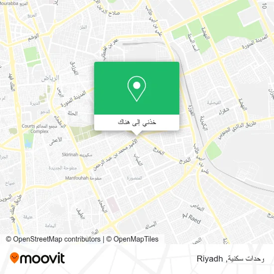 خريطة وحدات سكنية