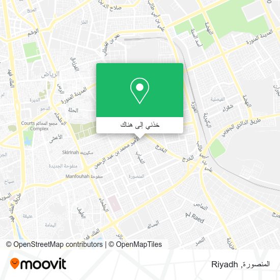 خريطة المنصورة