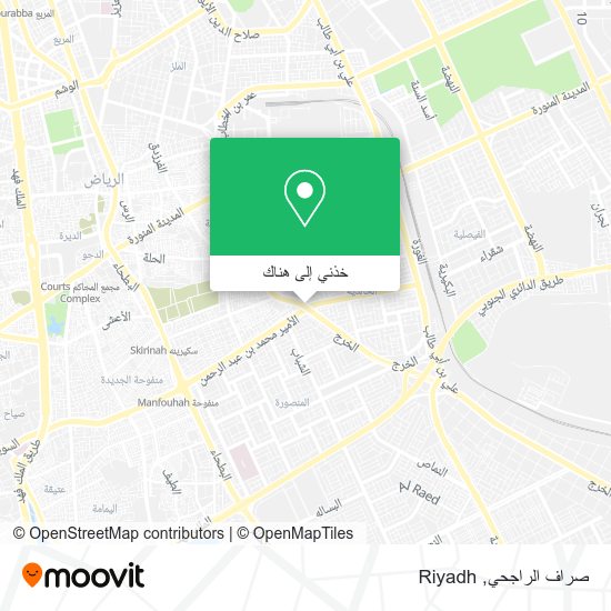 خريطة صراف الراجحي