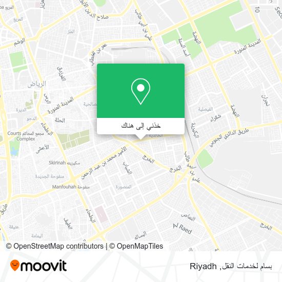 خريطة بسام لخدمات النقل