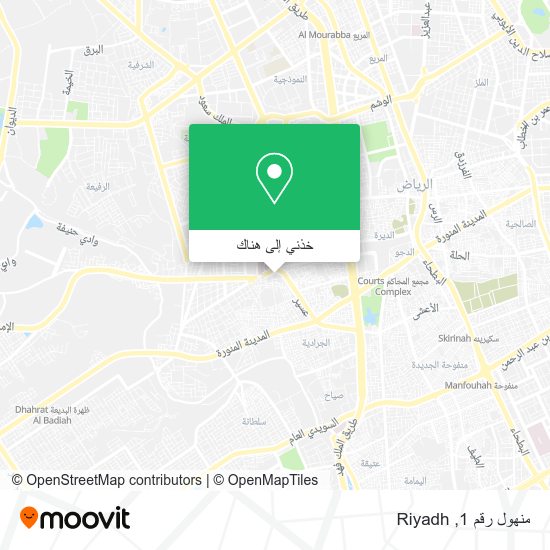 خريطة منهول رقم 1