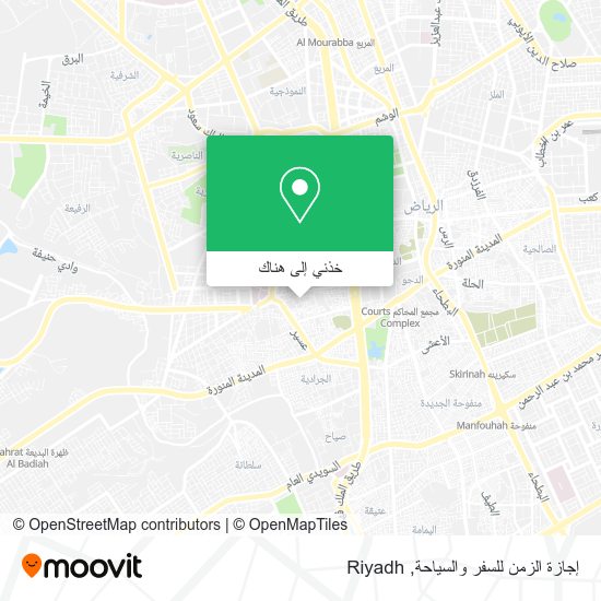 خريطة إجازة الزمن للسفر والسياحة