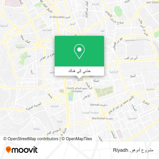 خريطة مشروع أدوهو