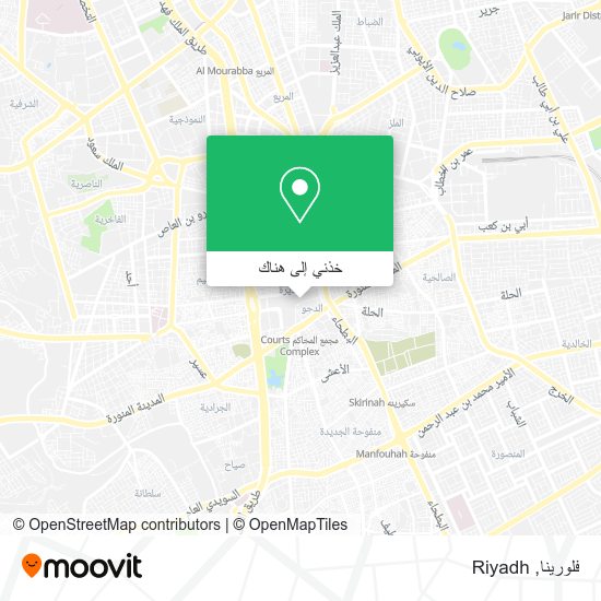 خريطة فلورينا