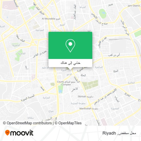خريطة محل مخفض