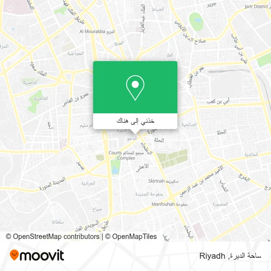 خريطة ساحة الديرة