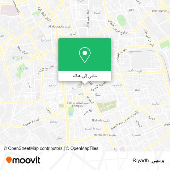 خريطة بوسيني
