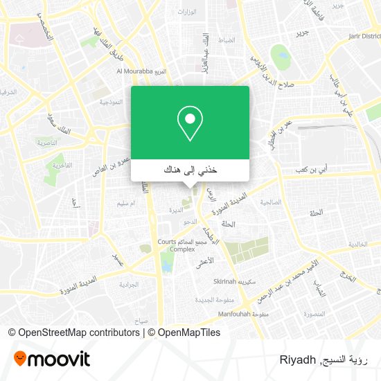 خريطة رؤية النسيج