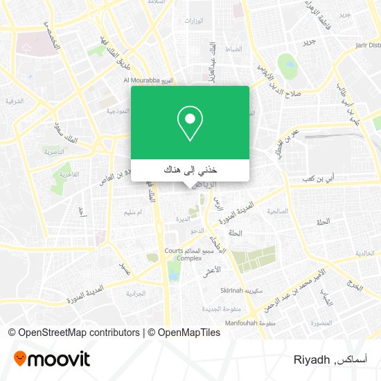 خريطة أسماكس