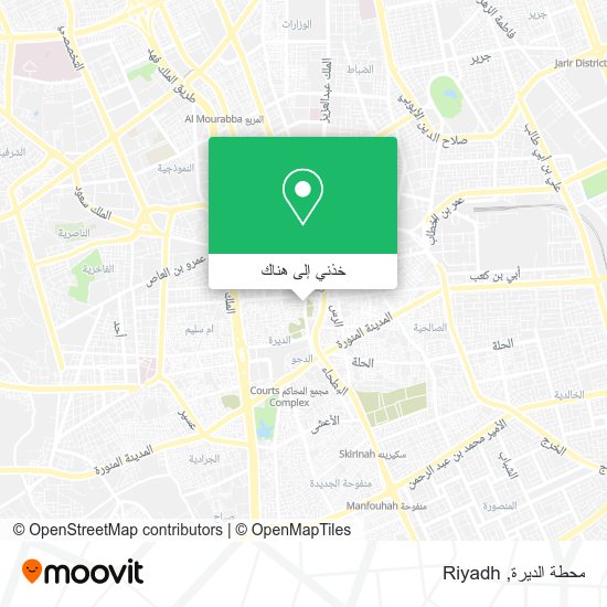 خريطة محطة الديرة