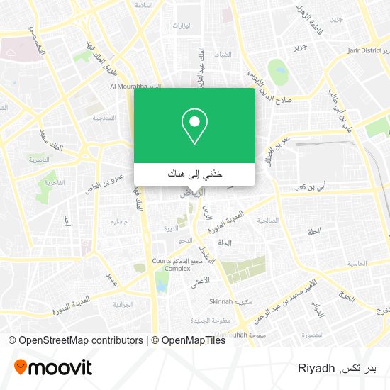 خريطة بدر تكس
