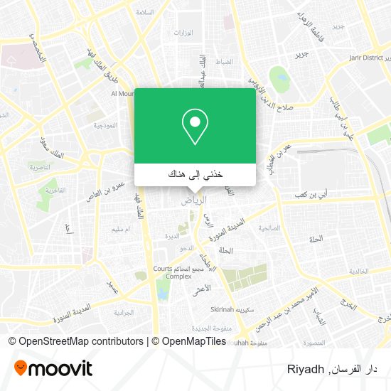 خريطة دار الفرسان