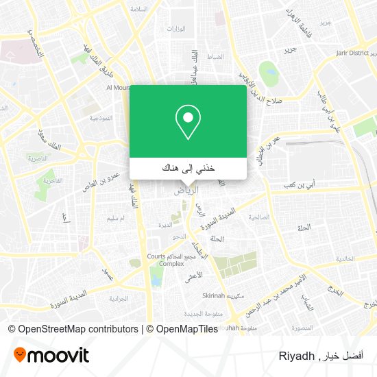 خريطة أفضل خيار
