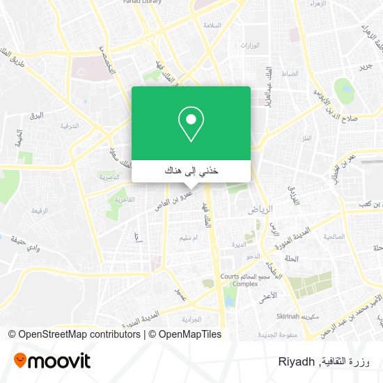 خريطة وزرة الثقافية