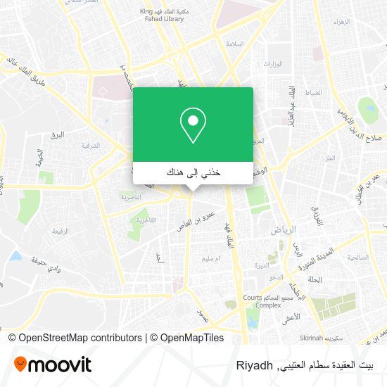 خريطة بيت العقيدة سطام العتيبي
