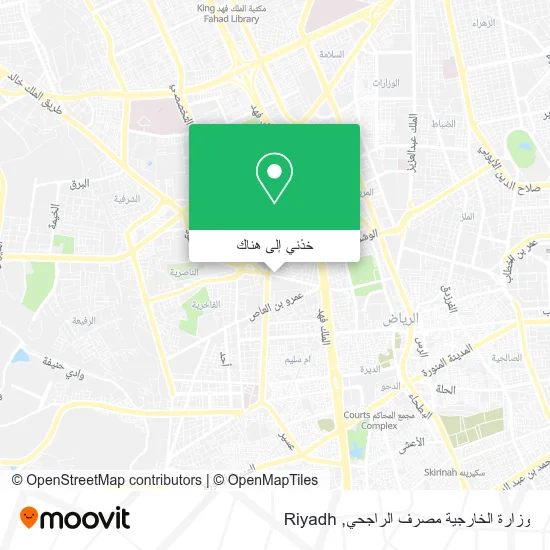 خريطة وزارة الخارجية مصرف الراجحي