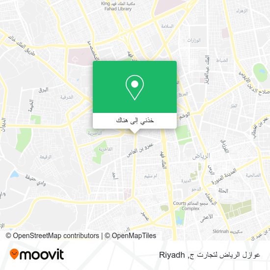 خريطة عوازل الرياض لتجارت ج