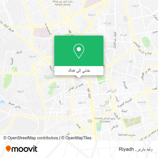 خريطة وليد باربر