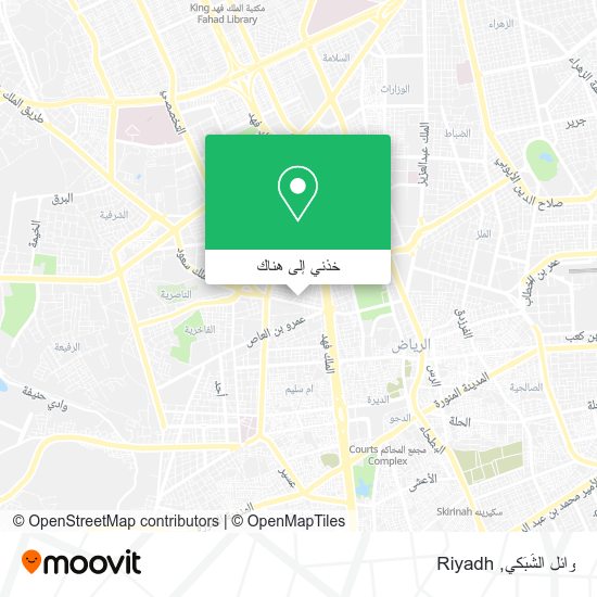 خريطة وائل الشُبَكي