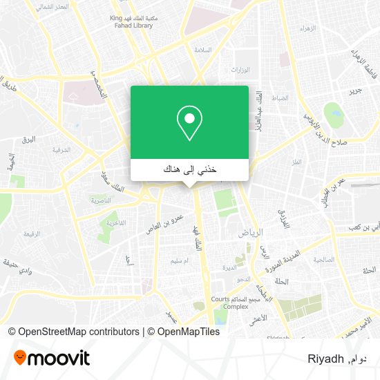 خريطة دوام