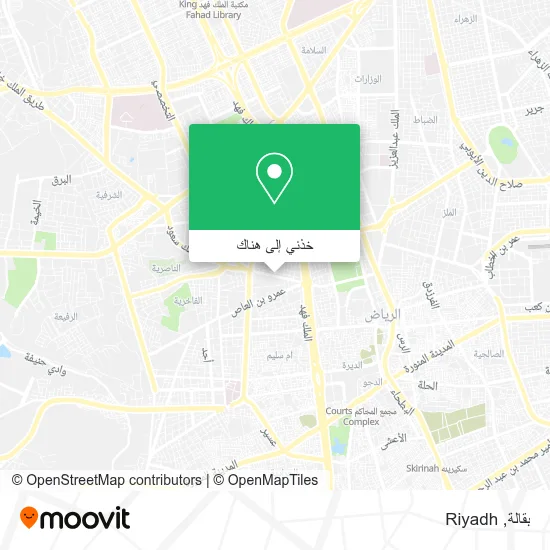 خريطة بقالة