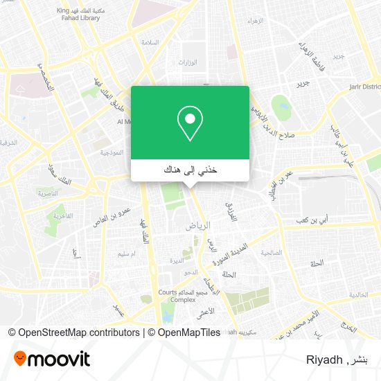 خريطة بنشر