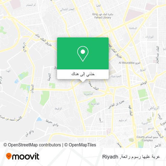 خريطة عربة عليها رسوم رائعة