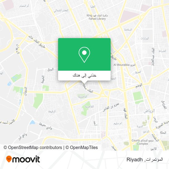 خريطة المؤتمرات