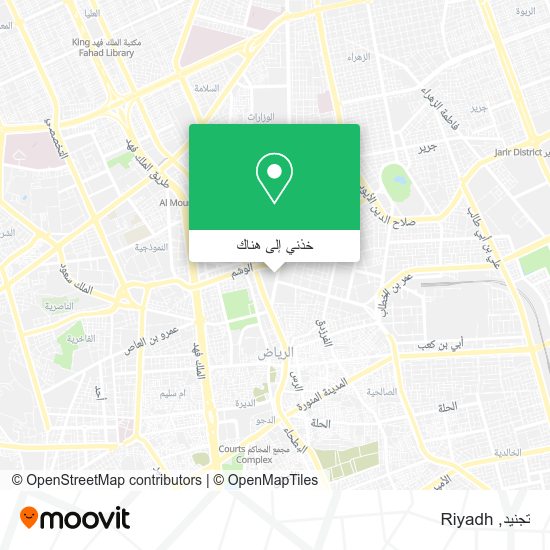 خريطة تجنيد