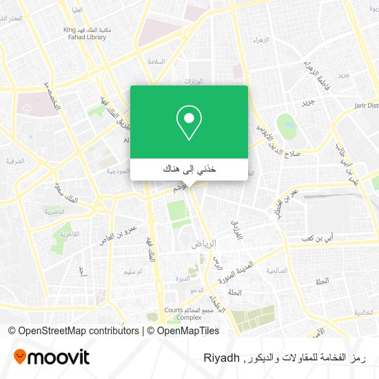 خريطة رمز الفخامة للمقاولات والديكور