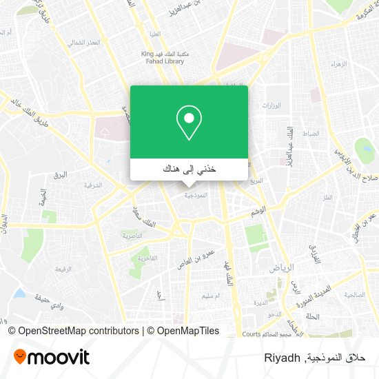خريطة حلاق النموذجية