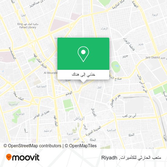 خريطة متعب الحارثي للكأميرات
