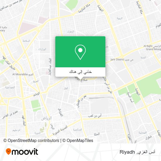 خريطة أنس الغزي