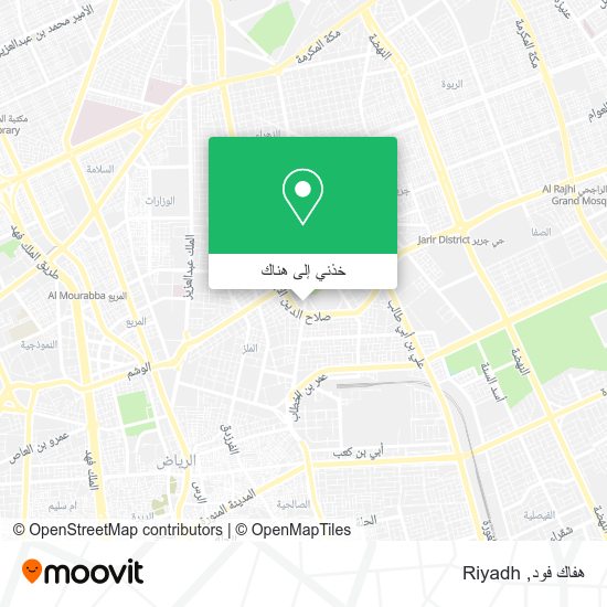 خريطة هفاك فود