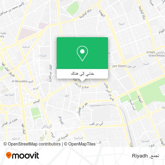 خريطة تجمع