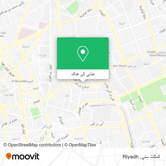 خريطة المثلث ستي