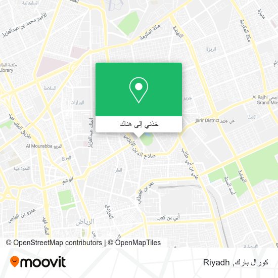 خريطة كورال بارك