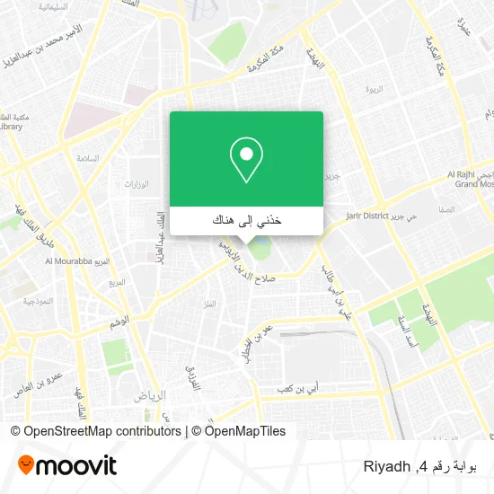 خريطة بوابة رقم 4