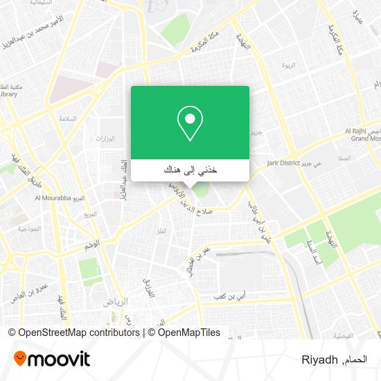 خريطة الحمام