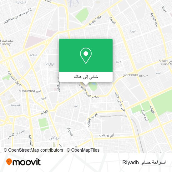 خريطة استراحة حسام