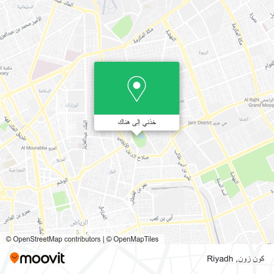 خريطة كون زون