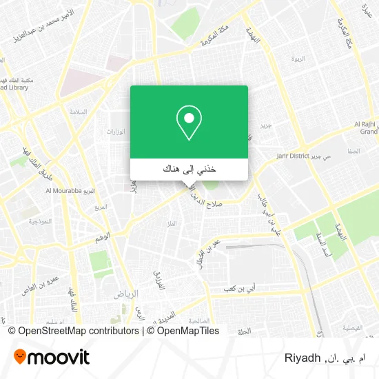 خريطة ام .بي .ان