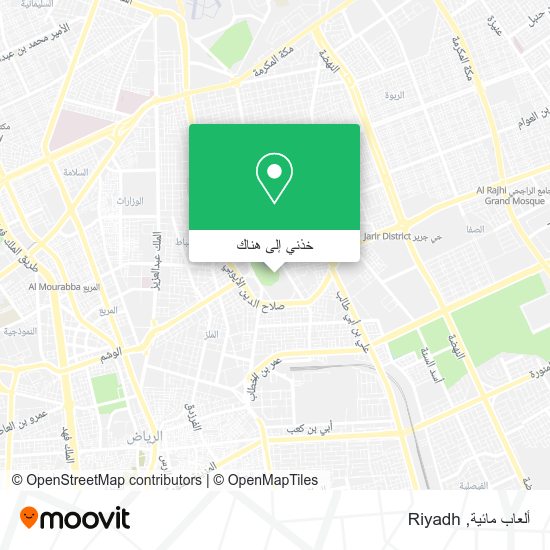 خريطة ألعاب مائية