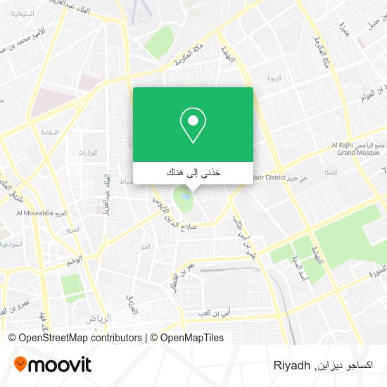خريطة اكساجو ديزاين