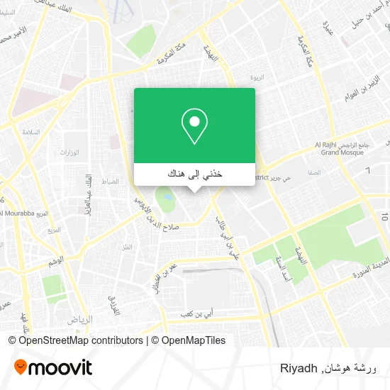 خريطة ورشة هوشان