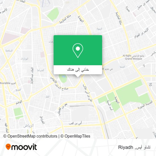خريطة تشاو آيس